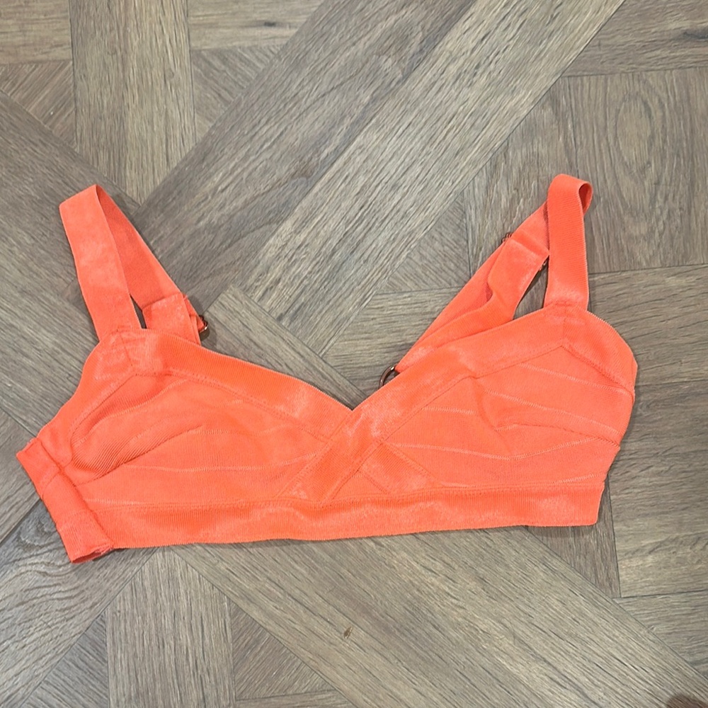 Vibrant Orange swim top